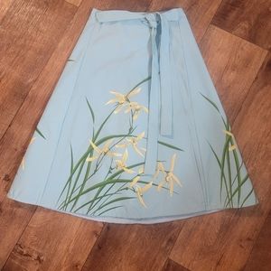 Vintage wrap skirt